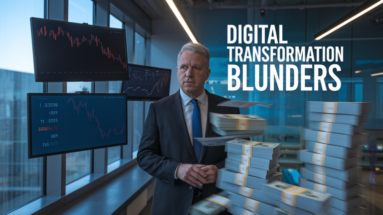 5 Digital Transformation Blunders That Are Costing You Millions